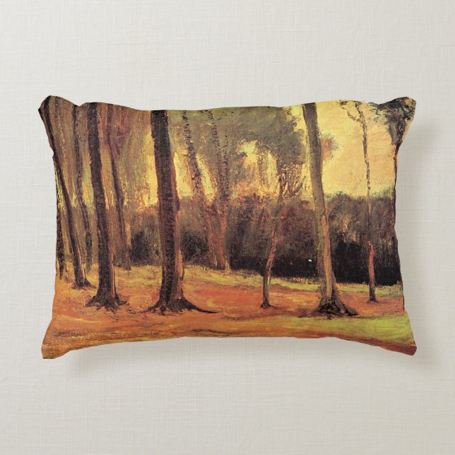 Van Gogh - Edge of a Wood, Accent Pillow (Front)