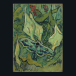 Van Gogh - Emperor Moth Poster<br><div class="desc">Emperor Moth by Vincent Van Gogh. For more poster-ready images from Zedign Art Series Book 38 "Vincent Van Gogh - Paintings & Drawings Vol 3",  visit https://books.zedign.com/zas/38.html</div>