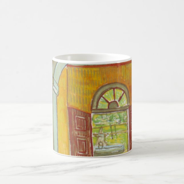 Van Gogh Entrance Hall of Saint Paul Hospital Coffee Mug (Center)