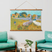 Van Gogh Farmhouse In Provence Old Art Wood Wall