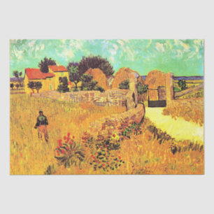 Van Gogh - Farmhouse in Provence Tissue Paper