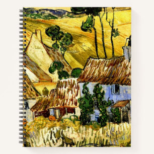 Van Gogh - Farms near Auvers Notebook