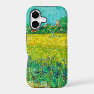 Van Gogh Field with Irises Near Arles