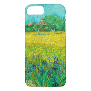 Van Gogh Field with Irises Near Arles Case-Mate iPhone Case