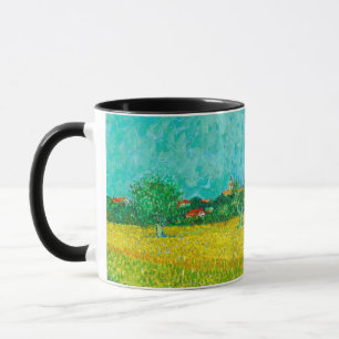 Van Gogh Field with Irises Near Arles Mug