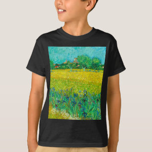 Van Gogh Field with Irises Near Arles T-Shirt