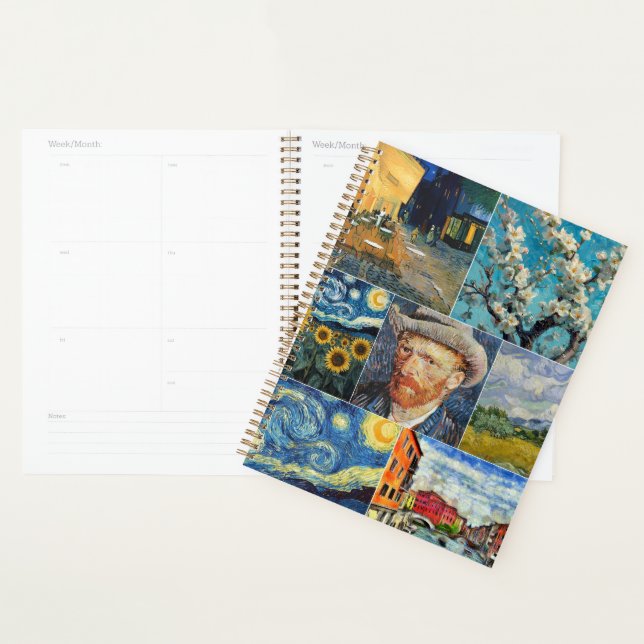 Van Gogh Fine Art Collage (Devant avec enveloppe)