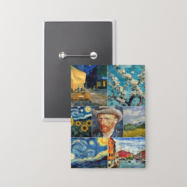 Van Gogh Fine Art Collage (Front/Back)