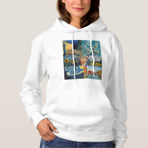 Van Gogh Fine Art Collage Hoodie