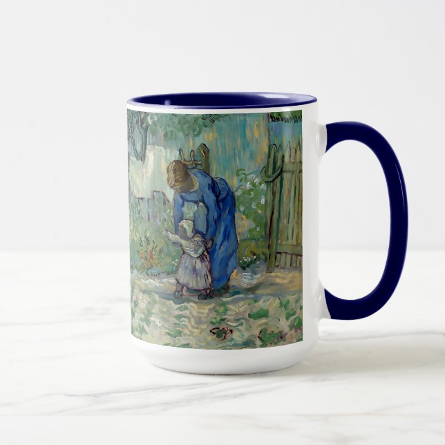 Van Gogh "First Steps" Painting Mug (Droite)