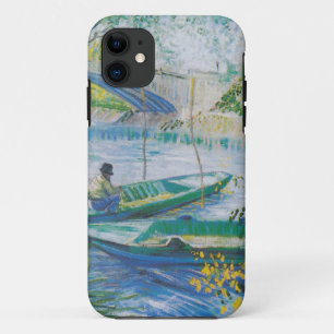 Van Gogh Fishermen and boats in the Pont de Clichy iPhone 11 Case
