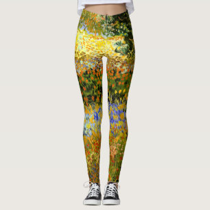 Van Gogh - Flowering Garden Leggings