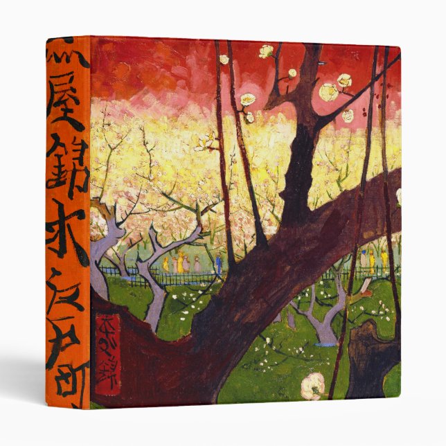 Van Gogh Flowering Plum Tree After Hiroshige Binder (Front/Spine)