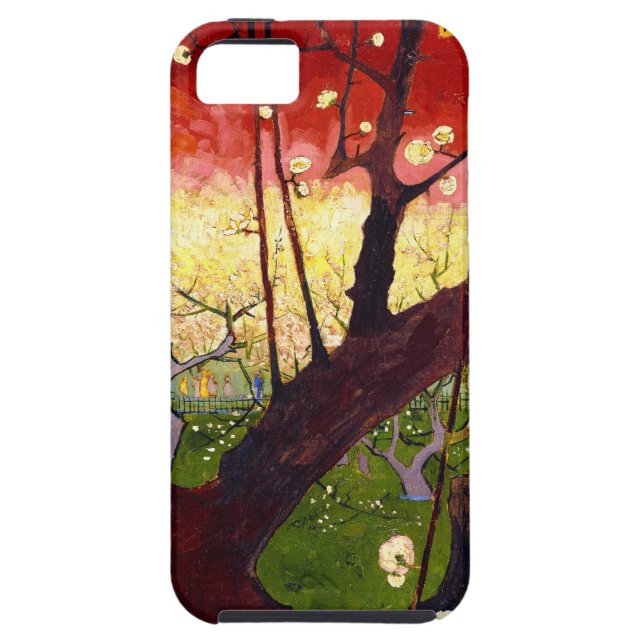 Van Gogh Flowering Plum Tree After Hiroshige Case-Mate iPhone Case (Back)