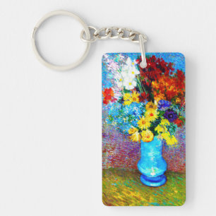 Van Gogh Flowers dans un Vase Bleu