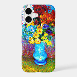 Van Gogh Flowers in a Blue Vase