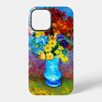 Van Gogh Flowers in a Blue Vase