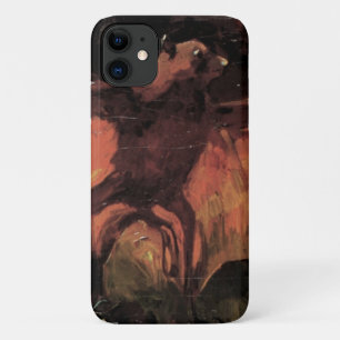 Van Gogh Flying Fox (Bat), Vintage Still Life Art iPhone 11 Case