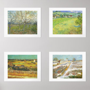 Van Gogh Four Seasons Fine Art Landscapes