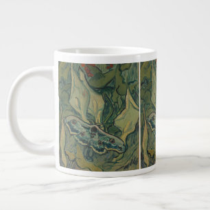 Van Gogh Giant Peacock Moth Vintage Nature ArtVan  Large Coffee Mug