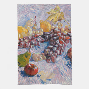 Van Gogh - Grapes, Lemons, Pears, and Apples, Kitc Kitchen Towel