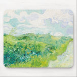 Van Gogh. Green Wheat Fields Auvers. Impressionism Mouse Pad<br><div class="desc">Van Gogh "Green Wheat Fields,  Auvers" mouse pad.</div>