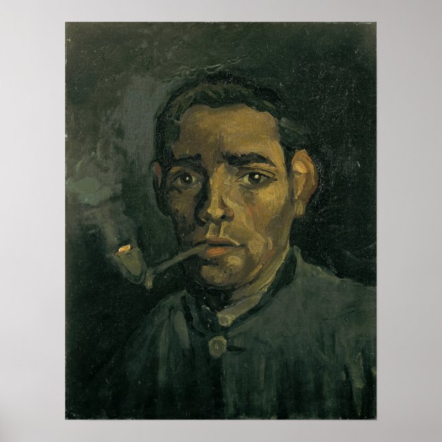 Van Gogh - Head Of A Man Poster (Front)