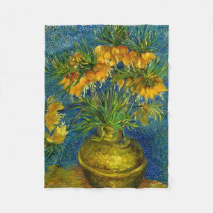 Van Gogh Imperial Fritillaries  Fleece Blanket