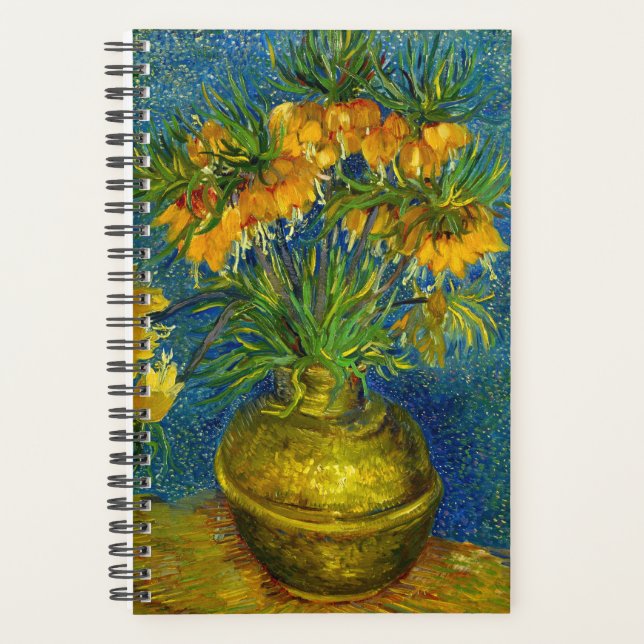 Van Gogh Imperial Fritillaries  Planner (Front)