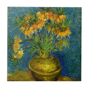 Van Gogh Imperial Fritillaries Tile