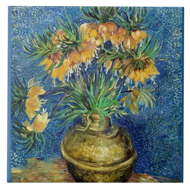 Van Gogh - Imperial Fritillaries Tile (Front)