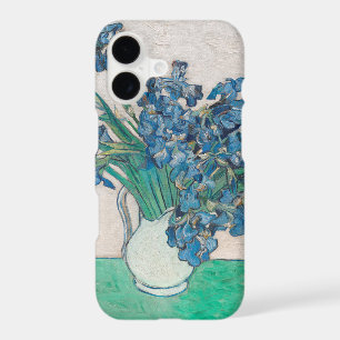 Van Gogh Iris Vase Painting Impressionism