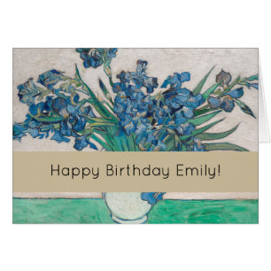 Van Gogh Iris Vase Peinture Impressionnisme