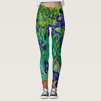 Van Gogh Irises at St. Remy Leggings