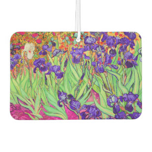Van Gogh Irises at St. Remy,  Purple Air Freshener