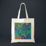 Van Gogh Irises. Blue floral vintage impressionism Tote Bag<br><div class="desc">Van Gogh "Irises" tote bag. Blue floral impressionism art.</div>