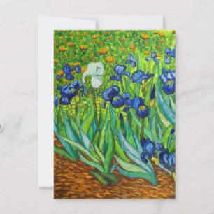 Van Gogh Irises Card