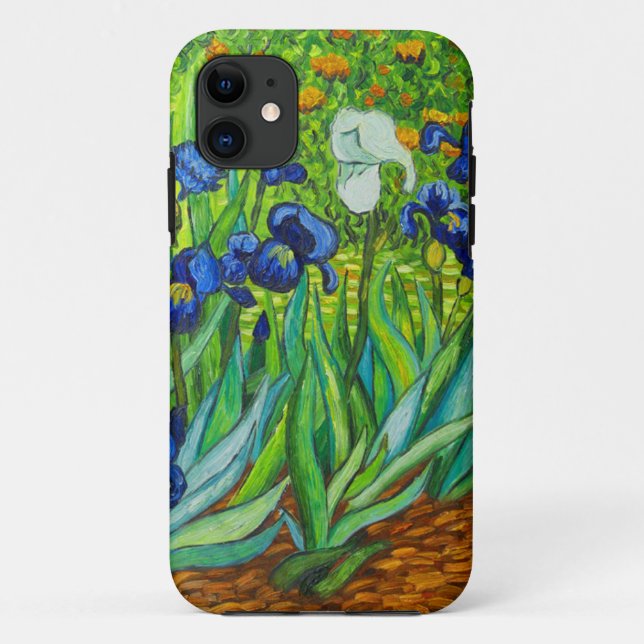Van Gogh Irises Case-Mate iPhone Case (Back)