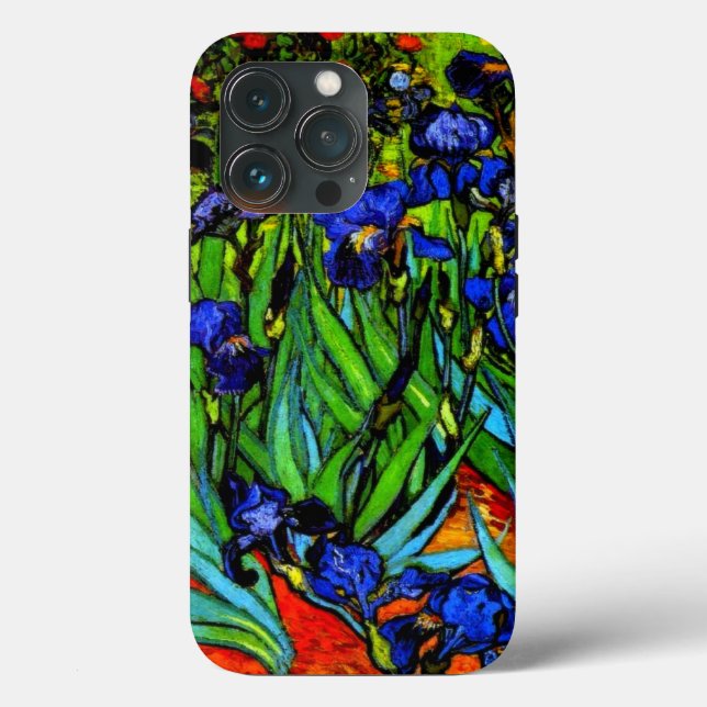 Van Gogh - Irises Coque-Mate coque iphone (Verso)