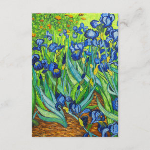 Van Gogh Irises Enclosure Card