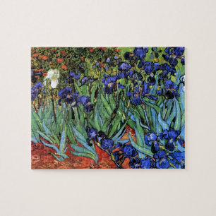 Van Gogh Irises (F608) Vintage Fine Art Jigsaw Puzzle