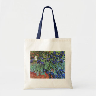 Van Gogh Irises (F608) Vintage Fine Art Tote Bag
