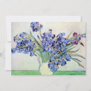 Van Gogh Irises Faire-part de mariage