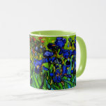 Van Gogh - Irises, famous floral painting Mug<br><div class="desc">Irises,  famous painting by Vincent van Gogh</div>