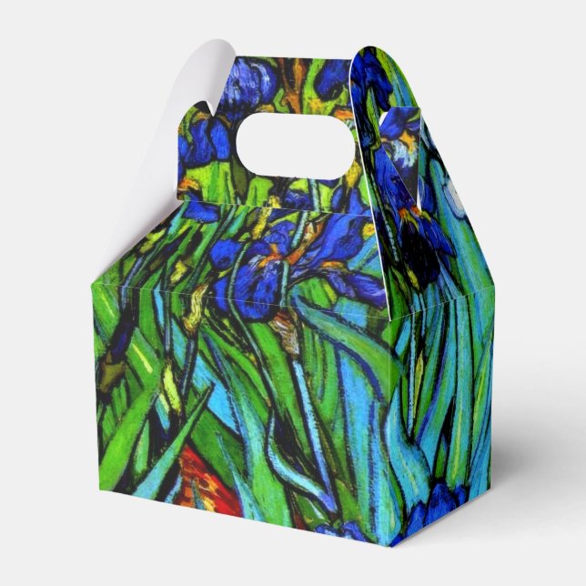 Van Gogh - Irises Favor Box (Front Side)
