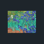 Van Gogh Irises Floral Painting Canvas Print<br><div class="desc">Vincent Van Gogh  (30 March 1853 – 29 July 1890) was an influential Dutch post-impressionist painter.  This artwork is called Irises.</div>