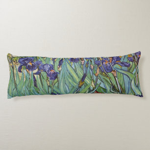 Van Gogh Irises Impressionist Painting Body Pillow