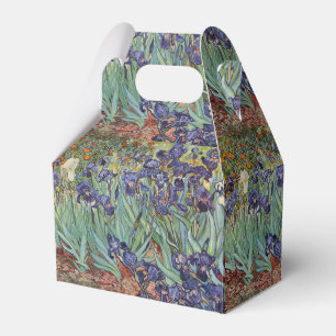 Van Gogh Irises Impressionist Painting Favor Box