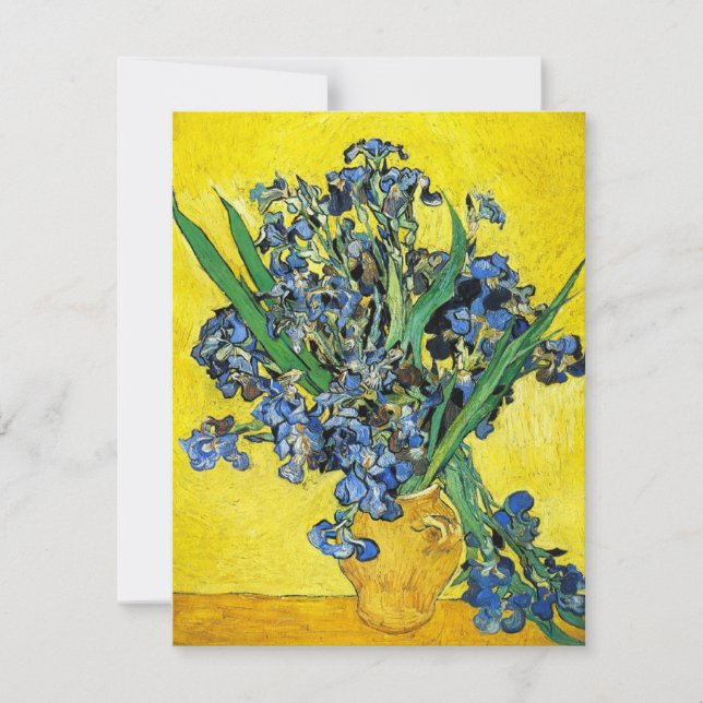 Van Gogh Irises Invitations (Front)