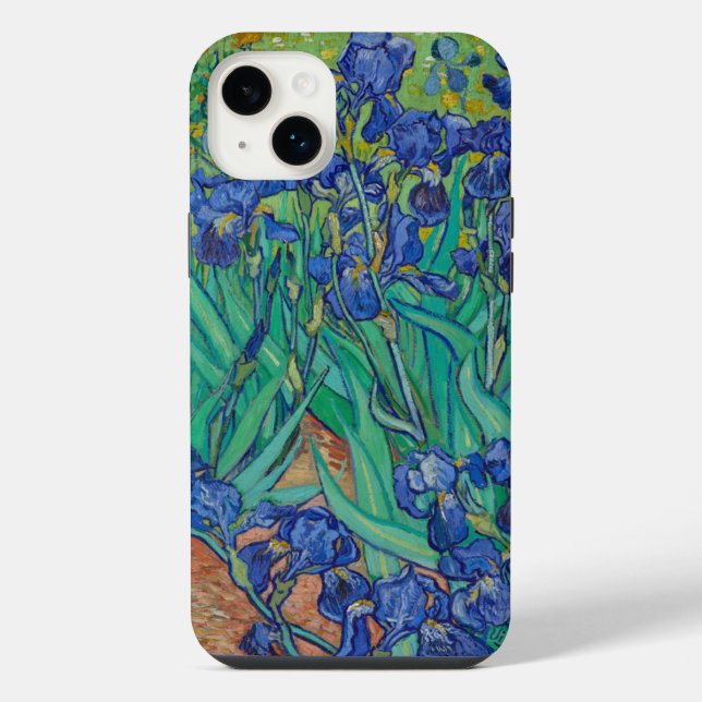 Van Gogh Irises iPhone Case (Back)